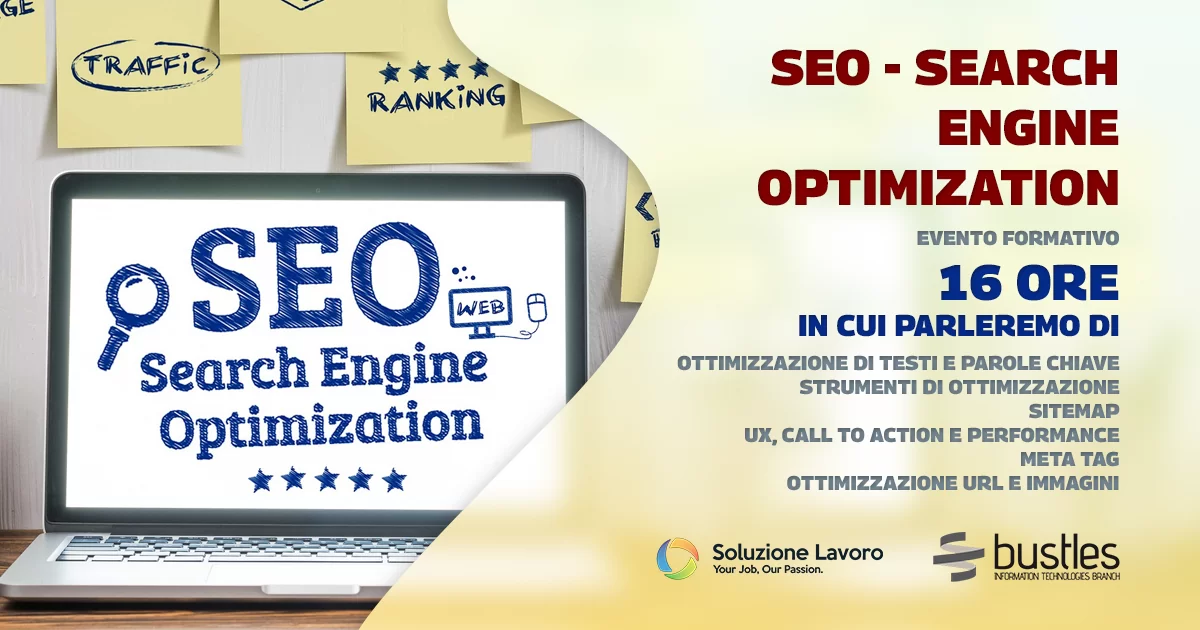 Search Engine Optimization 2 Evento Formativo Search Engine Optimization