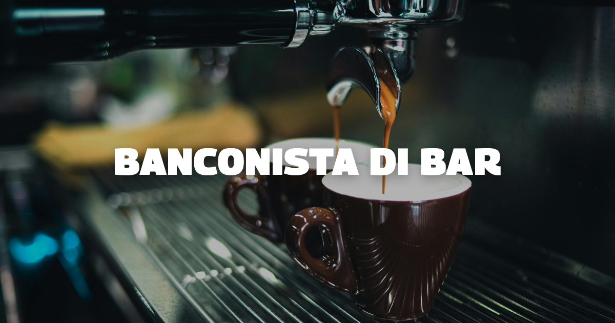 Banconista di Bar